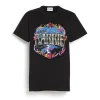 Women Barrie T-Shirt with Greetings patch in cashmere