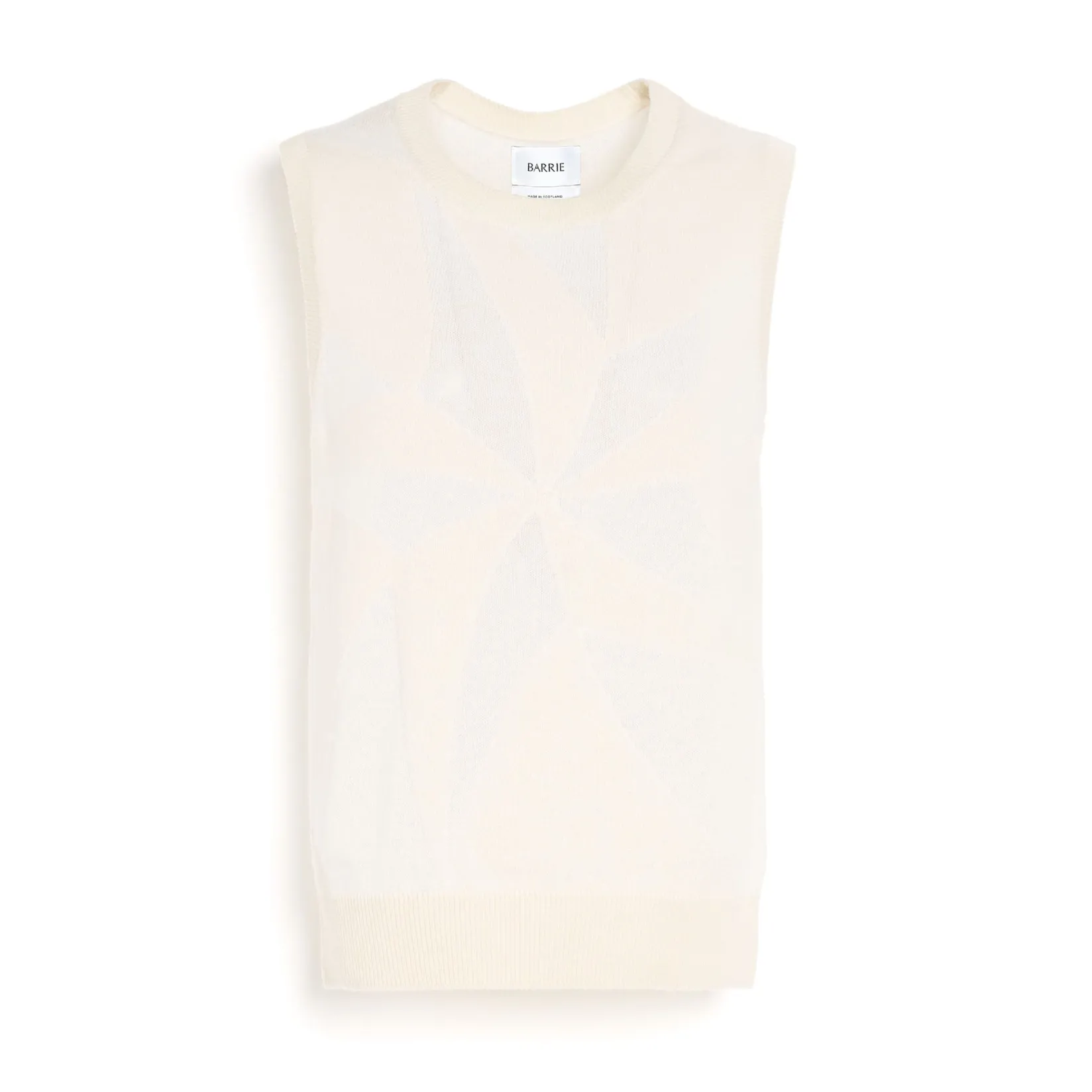 Women Barrie Ultra-fine cashmere and cotton top