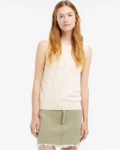 Women Barrie Ultra-fine cashmere and cotton top