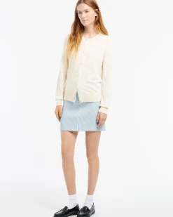 Women Barrie Ultra-fine cashmere and cotton cardigan