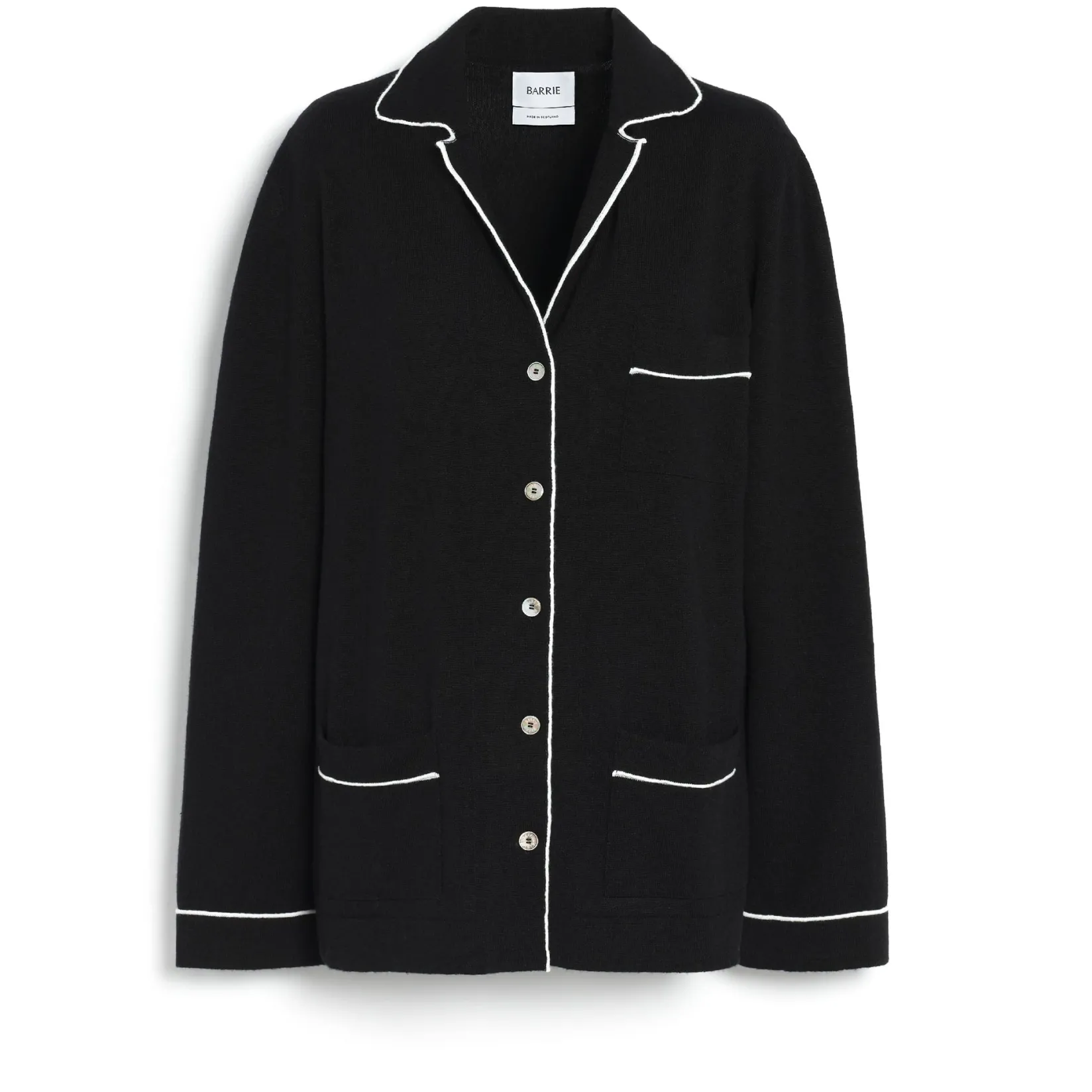 Women Barrie Ultra-fine cashmere and silk shirt