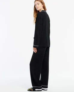 Women Barrie Ultra-fine cashmere and silk shirt
