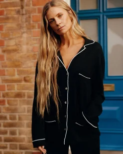 Women Barrie Ultra-fine cashmere and silk shirt