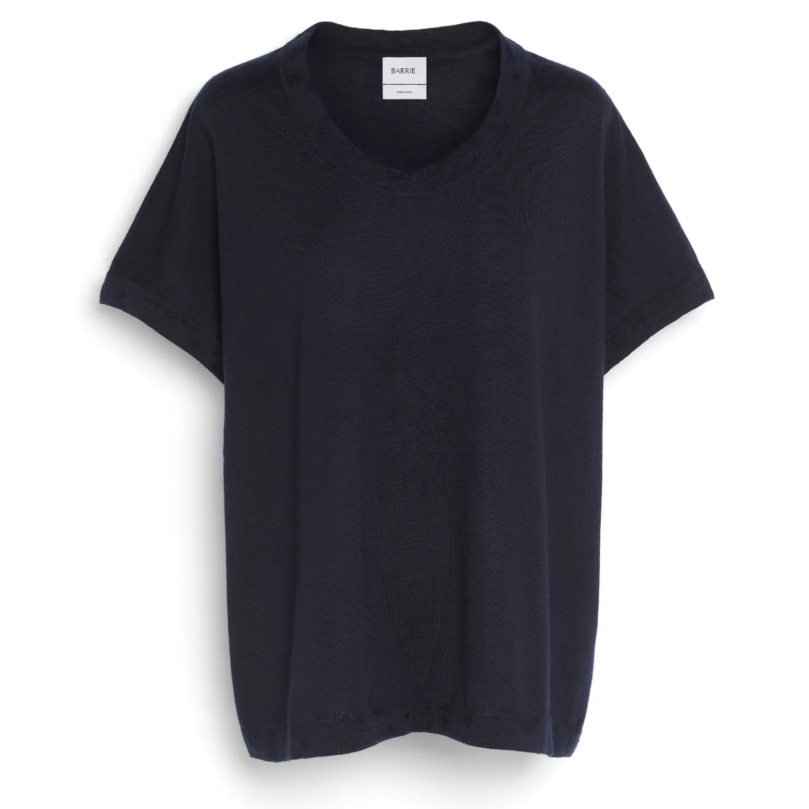 Women Barrie Ultra-fine cashmere round-neck top
