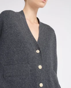 Women Barrie V-neck cashmere cardigan