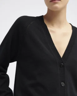 Women Barrie V-neck cashmere cardigan