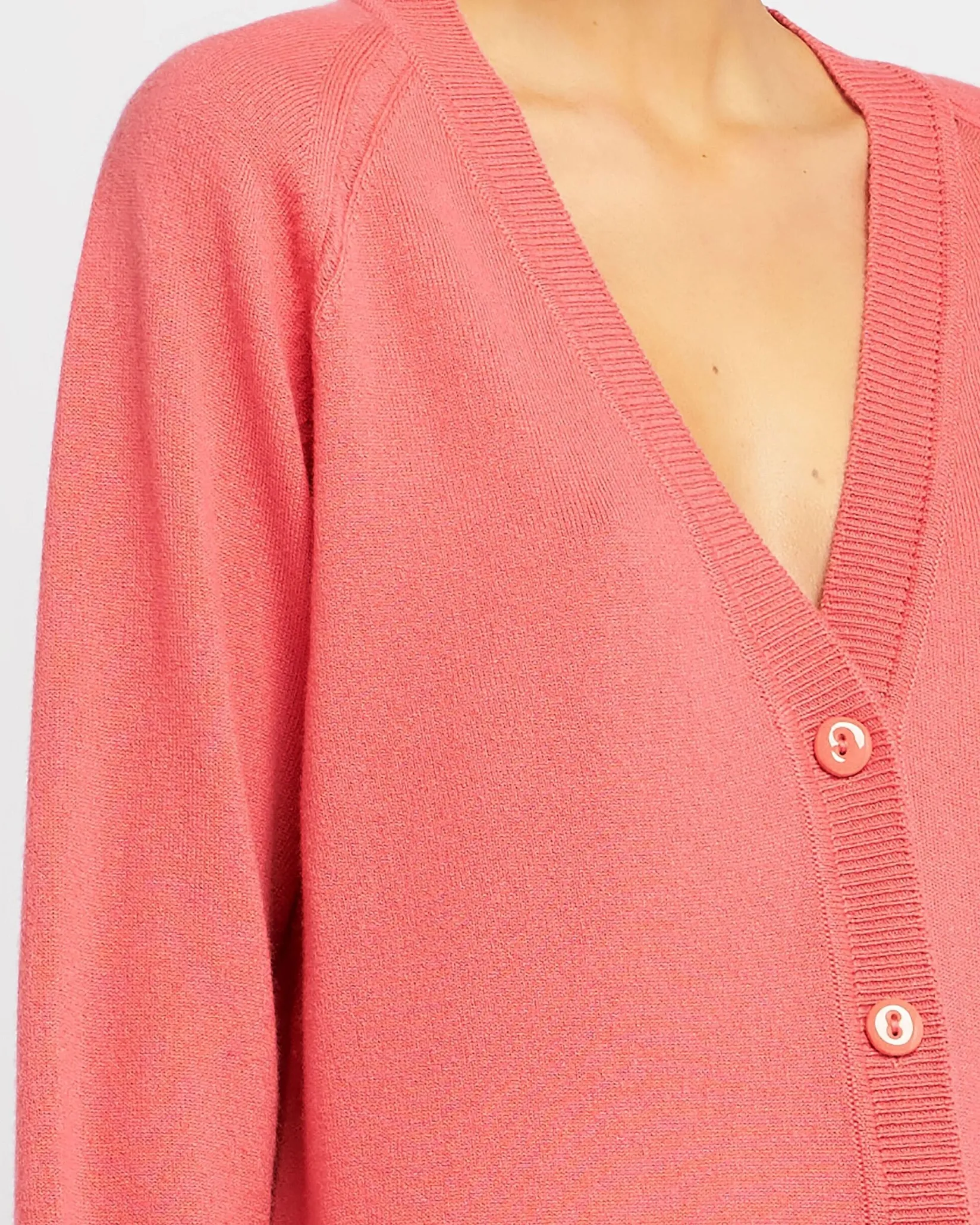Women Barrie V-neck cashmere cardigan