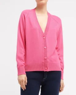 Women Barrie V-neck cashmere cardigan