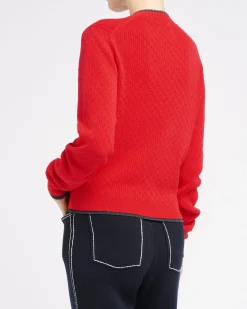 Women Barrie V-neck jumper in lightweight cashmere