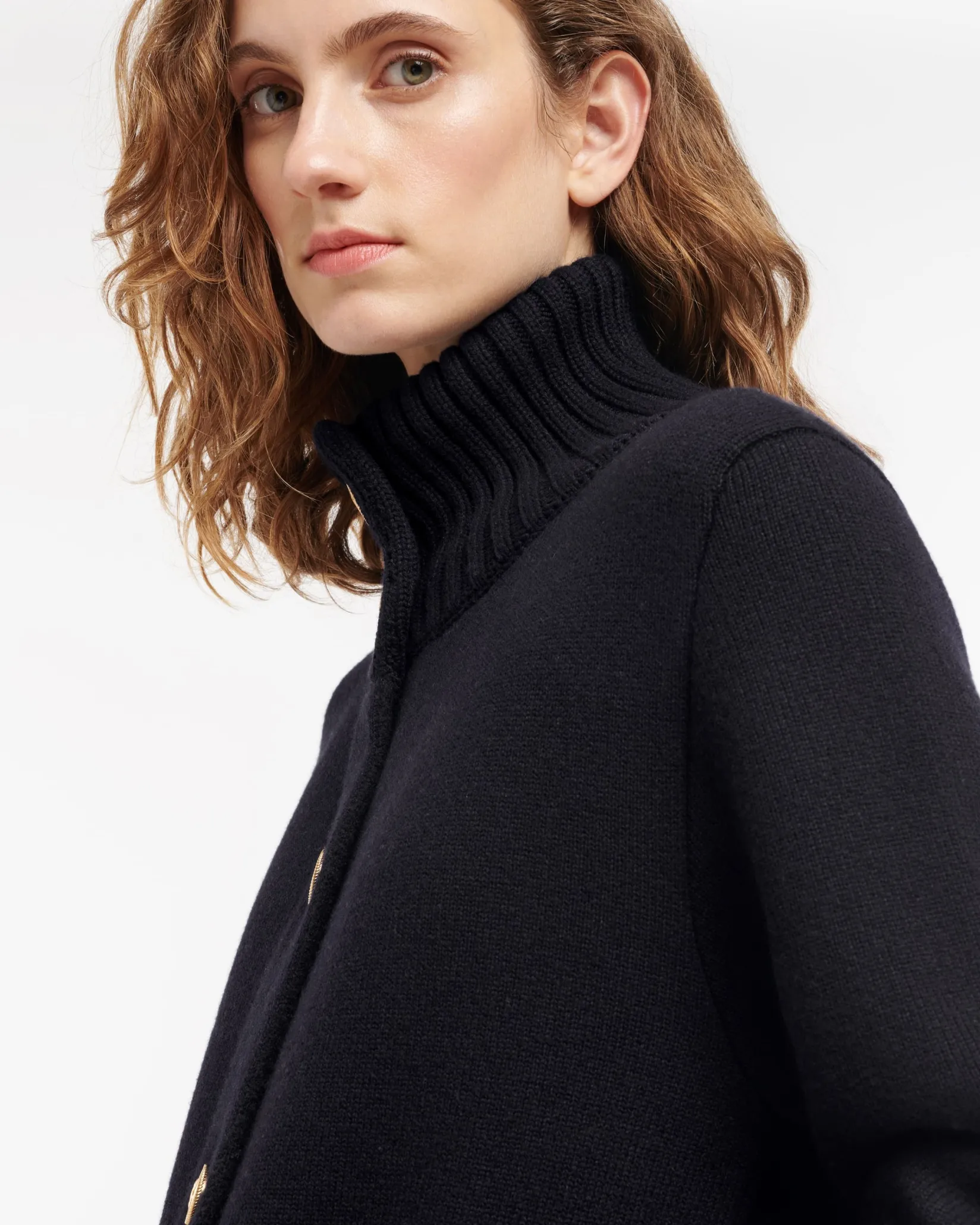 Women Barrie Warm jacket in cashmere, wool and silk
