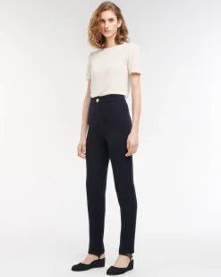 Women Barrie Warm trousers in cashmere, wool and silk