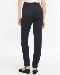 Women Barrie Warm trousers in cashmere, wool and silk