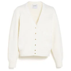 Women Barrie Wool cardigan with ribbon detail