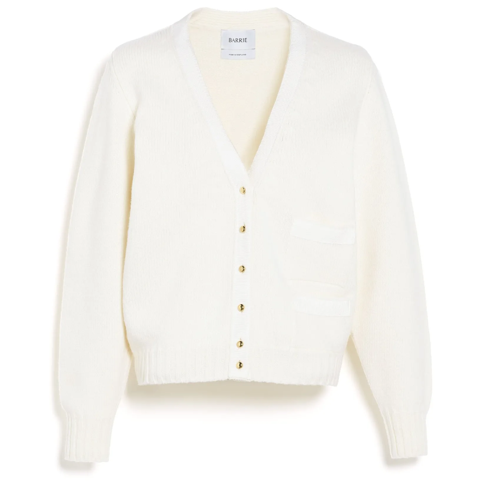 Women Barrie Wool cardigan with ribbon detail