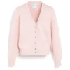 Women Barrie Wool cardigan with ribbon detail