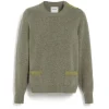 Women Barrie Wool jumper with ribbon detail