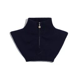 Women Barrie Zipped cashmere collar